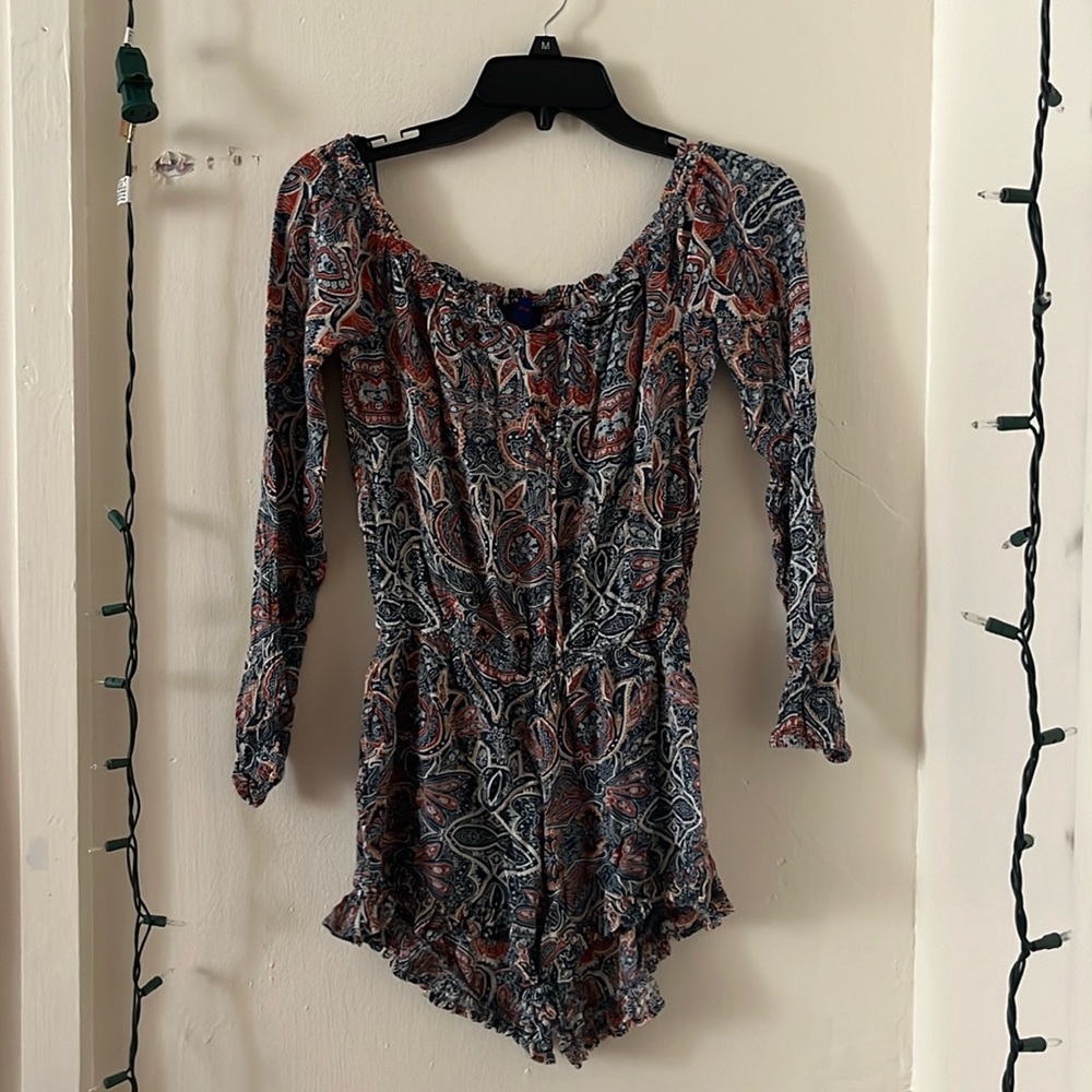 paisley romper